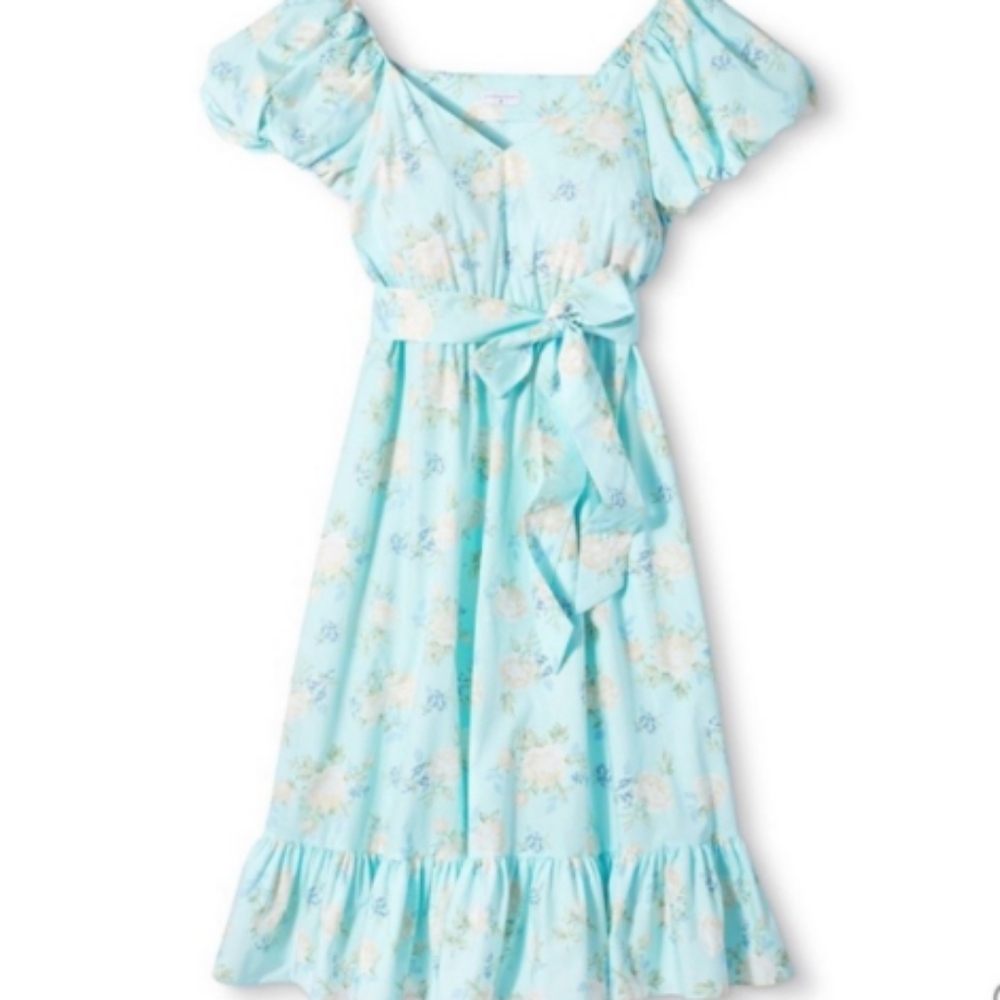 Loveshackfancy X Target Puff Sleeve Dress - Picture 2 of 16